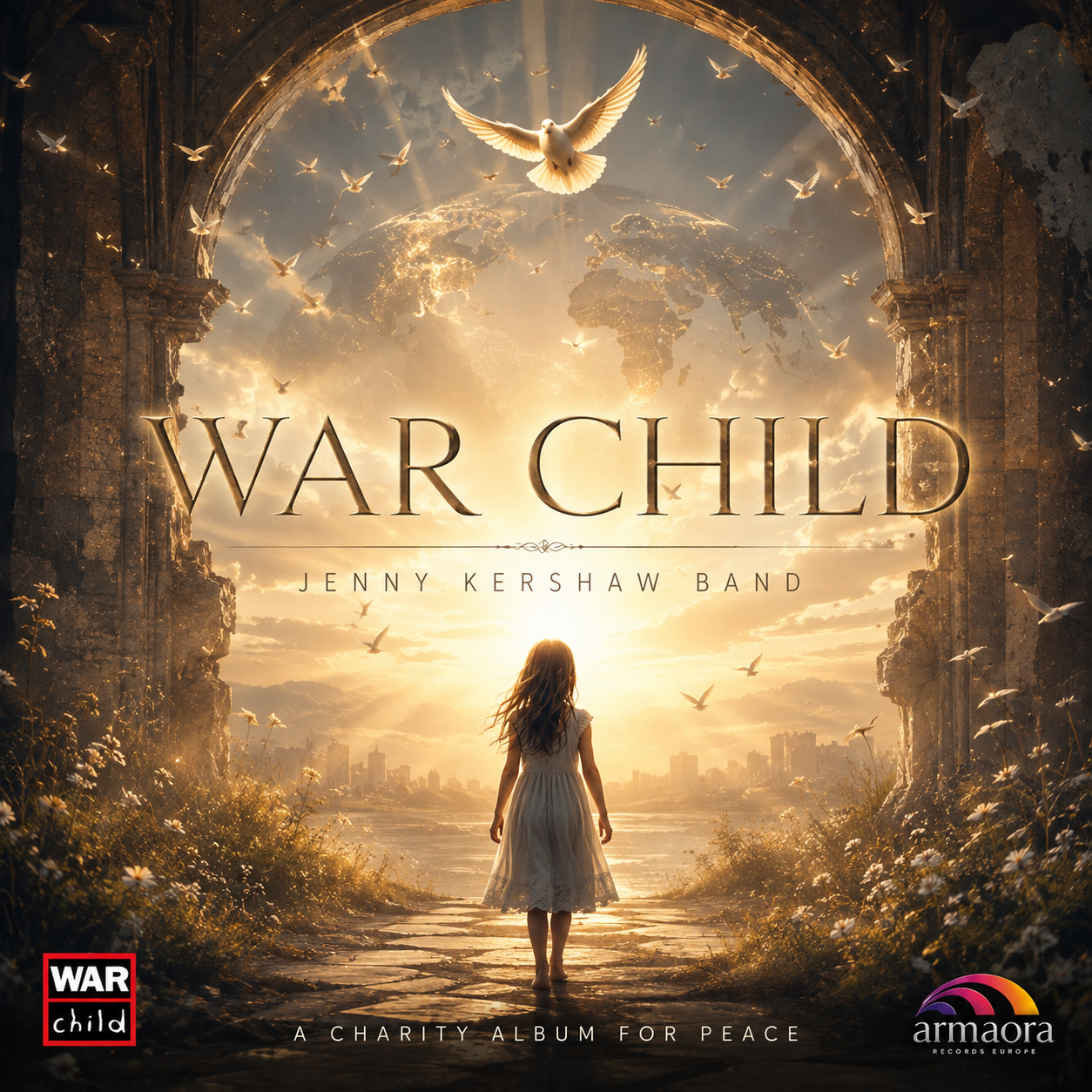 WAR CHILD album artwork by Jenny Kershaw Band